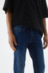 PULL & BEAR SLIM FIT DENIM JEANS-MENS | DARK BLUE